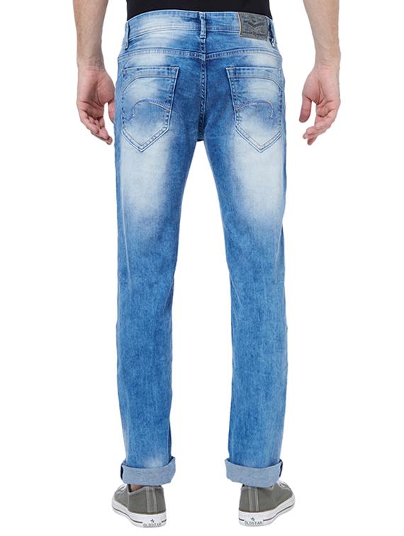 blue heavy washed jeans - 16602941 - Zoom Image - 3