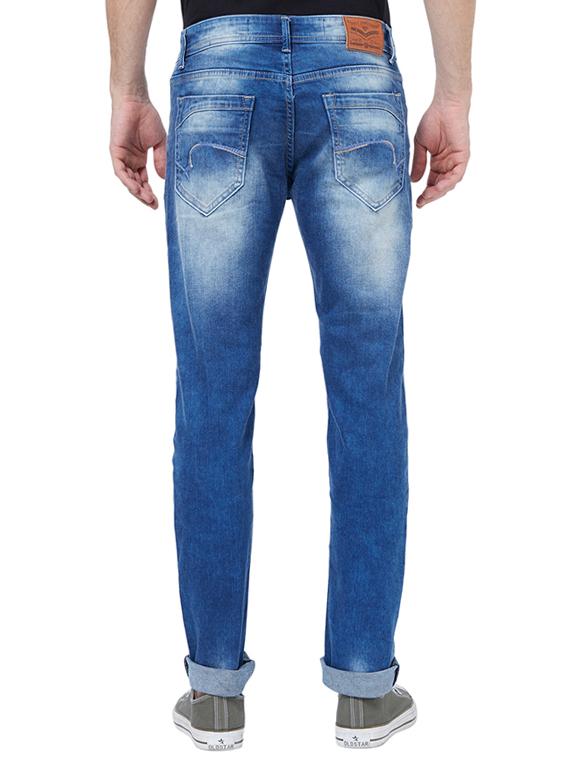 blue heavy washed jeans - 16602942 - Zoom Image - 3
