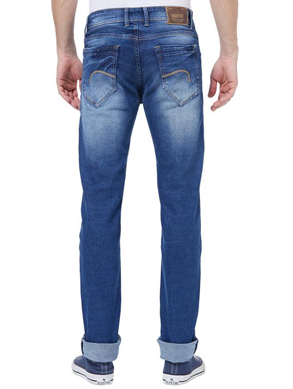 blue heavy washed jeans - 16602946 - Zoom Image - 3