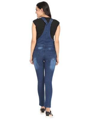 pocket patch stone washed dungaree - 16604279 - Standard Image - 3