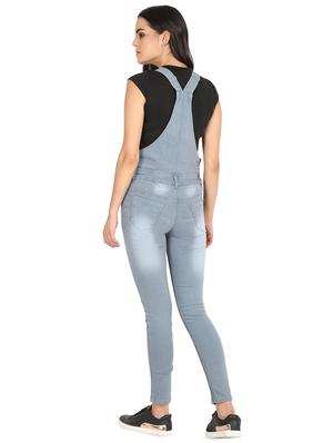 pocket patch stone washed dungaree - 16604280 - Standard Image - 3