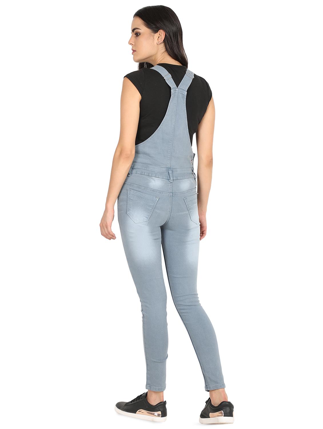 pocket patch stone washed dungaree - 16604280 - Zoom Image - 3