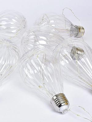 led copper wire big bulb shape decorative string light-8 bulbs - 16604319 - Standard Image - 3