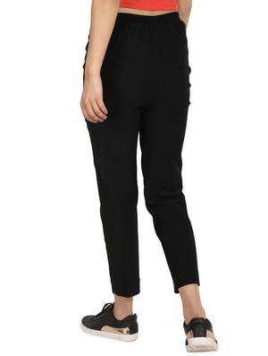 high rise solid trouser - 16604403 - Standard Image - 3