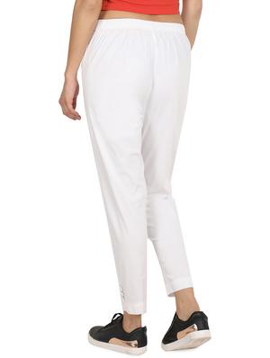 high rise solid trouser - 16604404 - Standard Image - 3