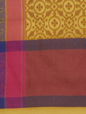 self-design banarasi saree with blouse - 16605524 - Standard Image - 3