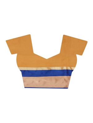 self-design banarasi saree with blouse - 16605527 - Standard Image - 3