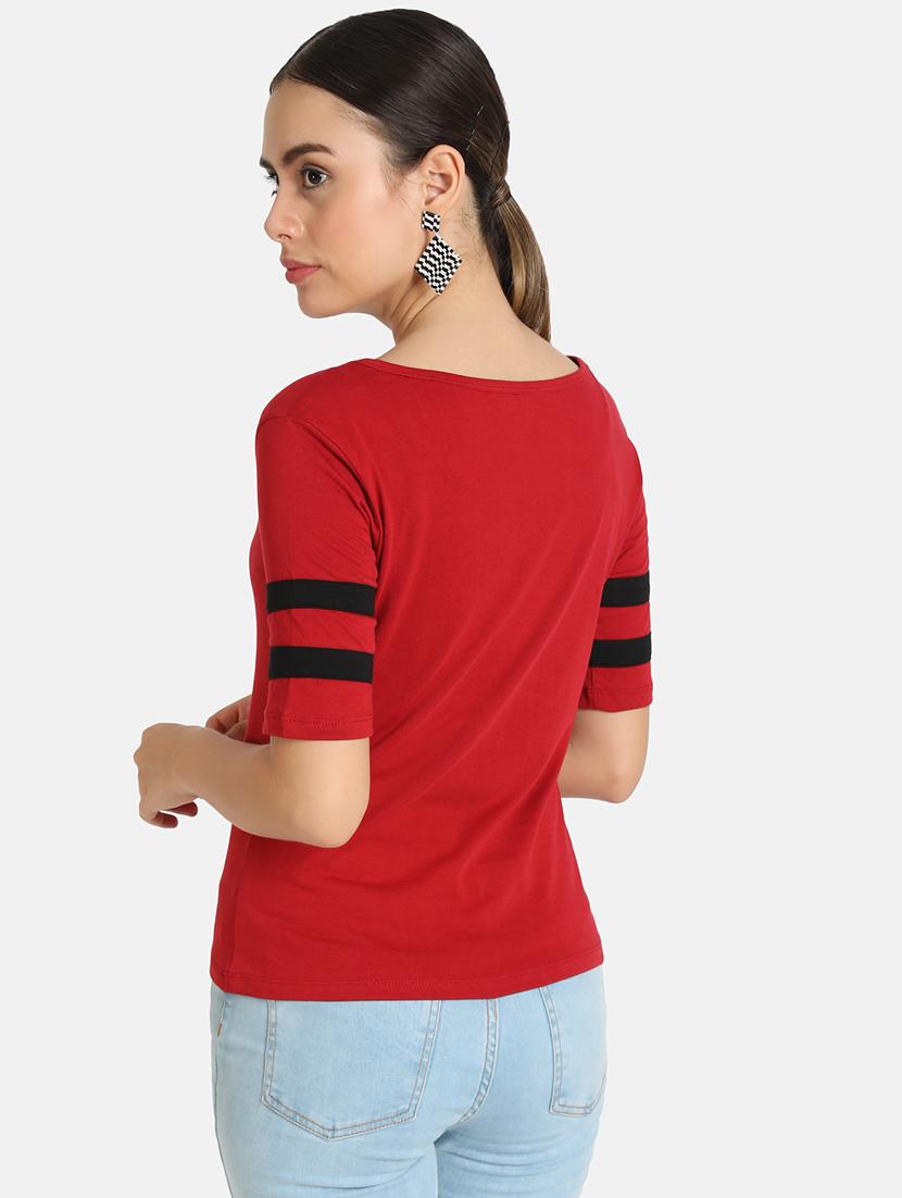 round neck solid tee - 16606067 - Zoom Image - 3