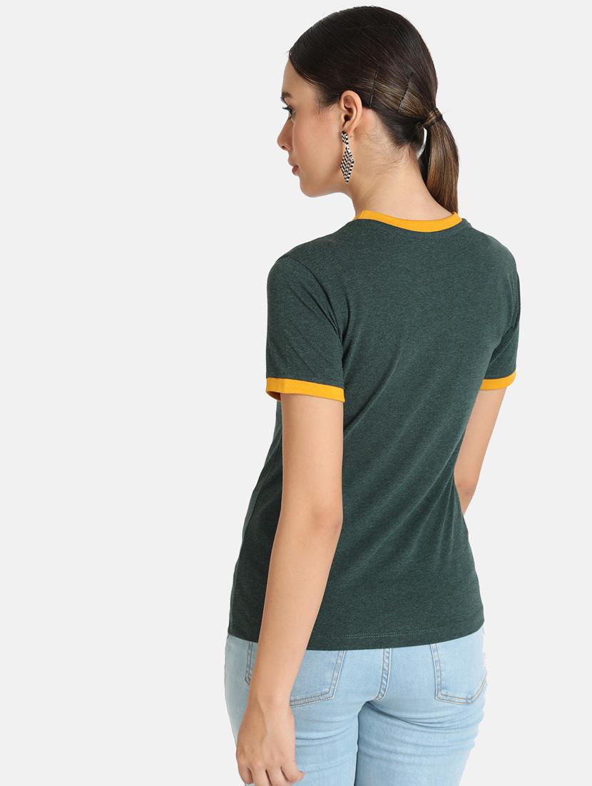 crew neck solid tee - 16606069 - Zoom Image - 3