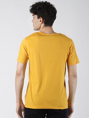 yellow solid t-shirt - 16608369 - Standard Image - 3