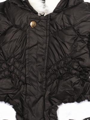 black acrylic quilted jackets - 16608423 - Standard Image - 3