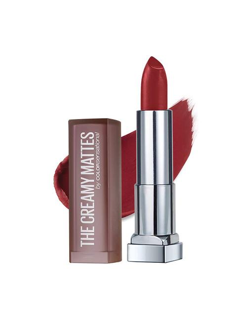maybelline new york color sensational creamy matte lipstick, 691 rich ruby - 16610200 - Standard Image - 1
