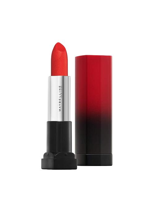 maybelline new york color sensational reds on fire lipstick, 03 inferno red - 16610243 - Standard Image - 1