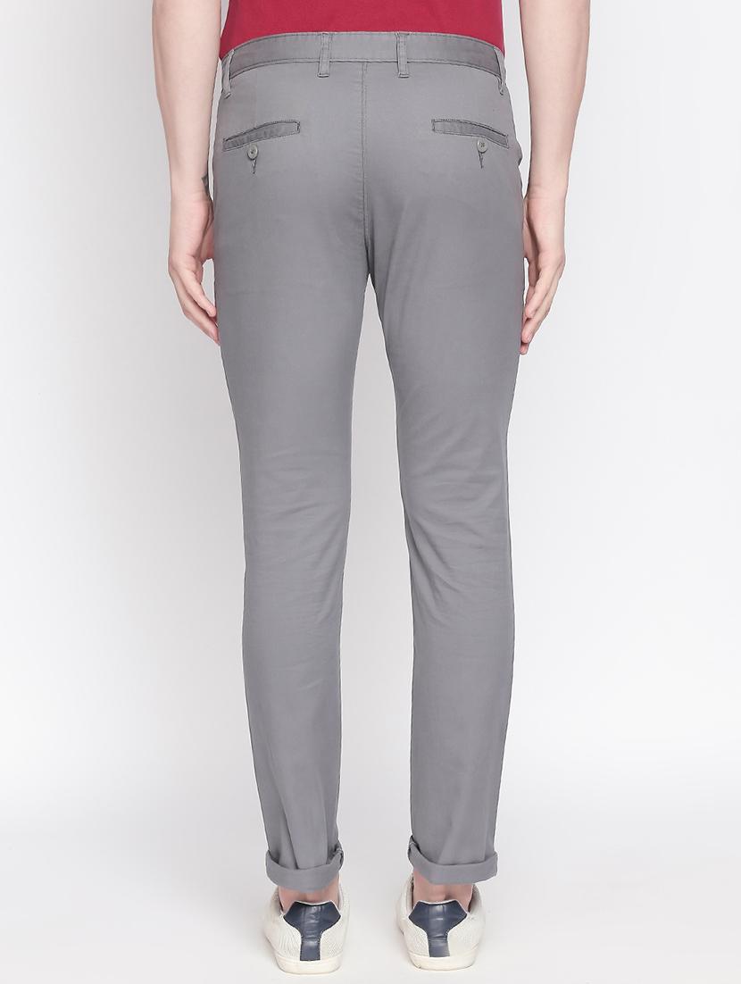 grey solid chinos - 16611392 - Zoom Image - 3