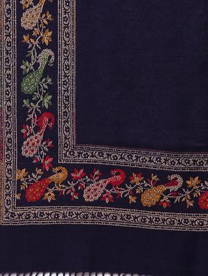 self-design wool shawl - 16611833 - Standard Image - 3