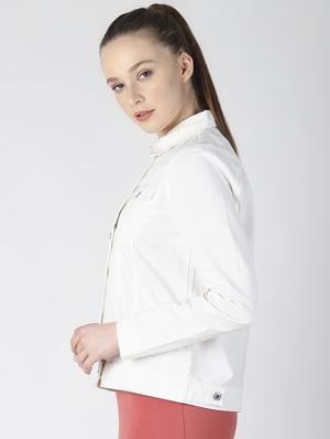 pocket detail denim jacket - 16614149 - Standard Image - 3