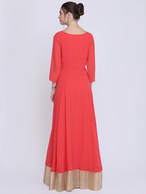 boat neck embellished detail maxi dress - 16614303 - Standard Image - 3