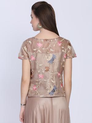 floral embroidered blouse - 16614350 - Standard Image - 3