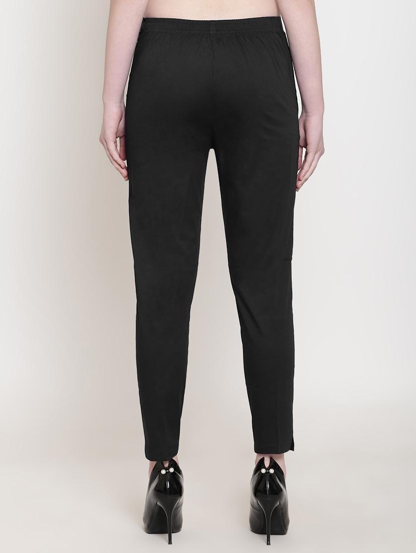 mid rise flat front trouser - 16614661 - Zoom Image - 3