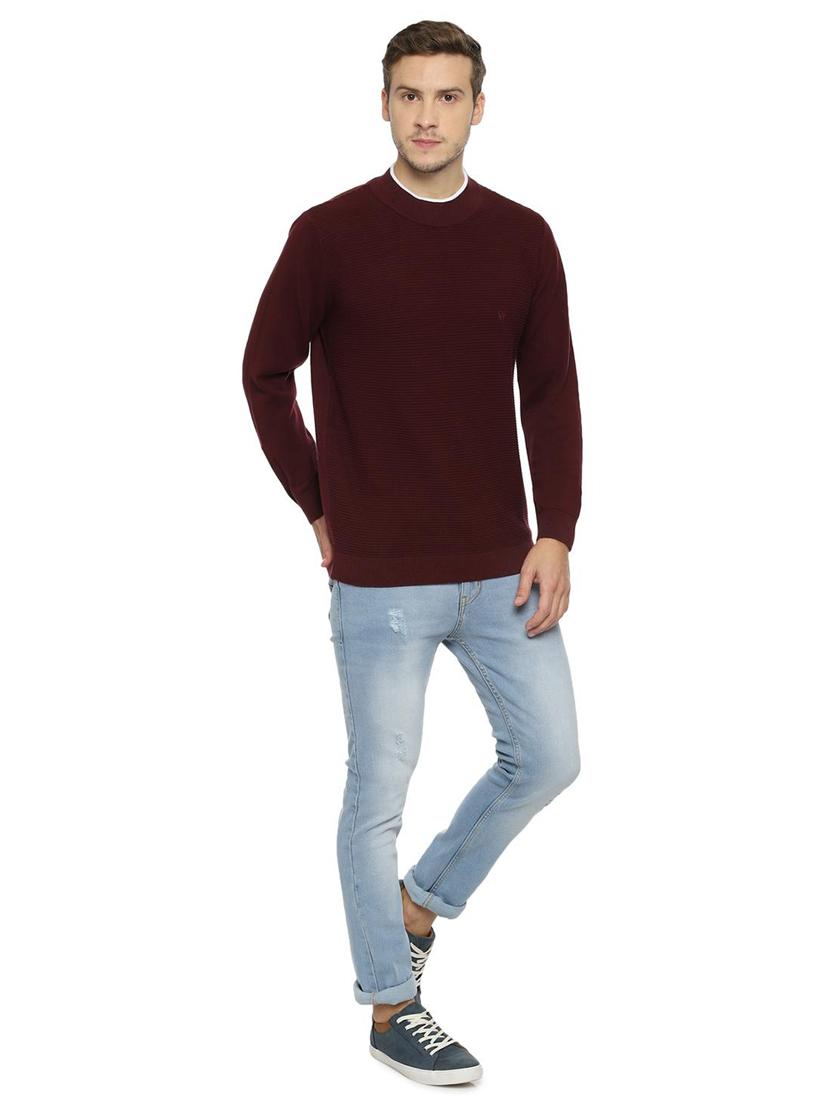 red self design pullover - 16616029 - Zoom Image - 3
