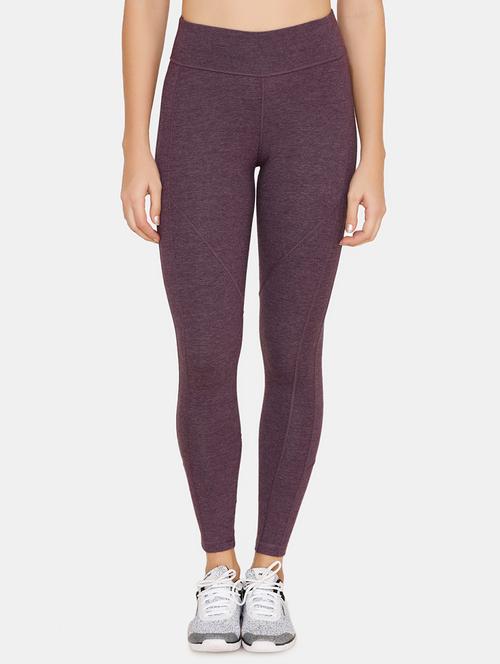 high rise sports leggings - 16617177 - Standard Image - 1