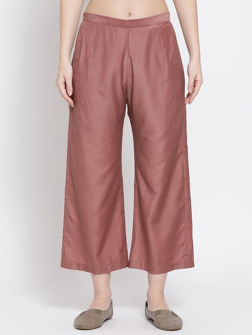 solid straight palazzo - 16618585 - Standard Image - 1