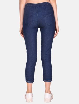 drawstring waist quirky jean - 16618779 - Standard Image - 3