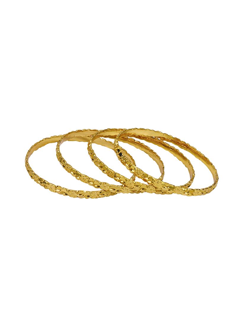 gold metal bangle - 16618913 - Zoom Image - 3