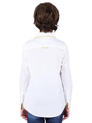 white cotton shirt - 16618996 - Standard Image - 3