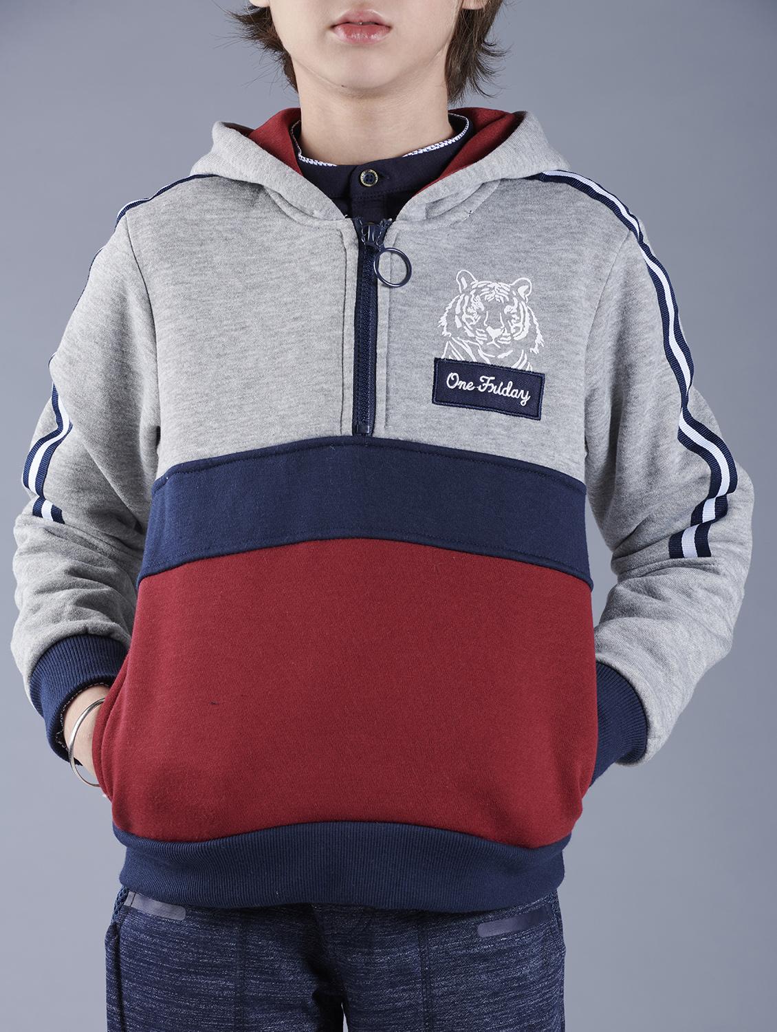 blue wool sweatshirt - 16619025 - Zoom Image - 3