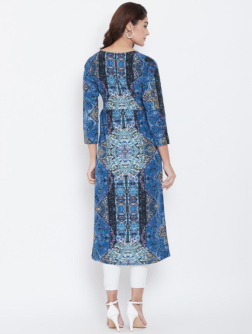 front slit abstract tunic - 16619227 - Zoom Image - 3