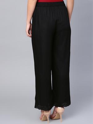 solid straight palazzo - 16619608 - Standard Image - 3