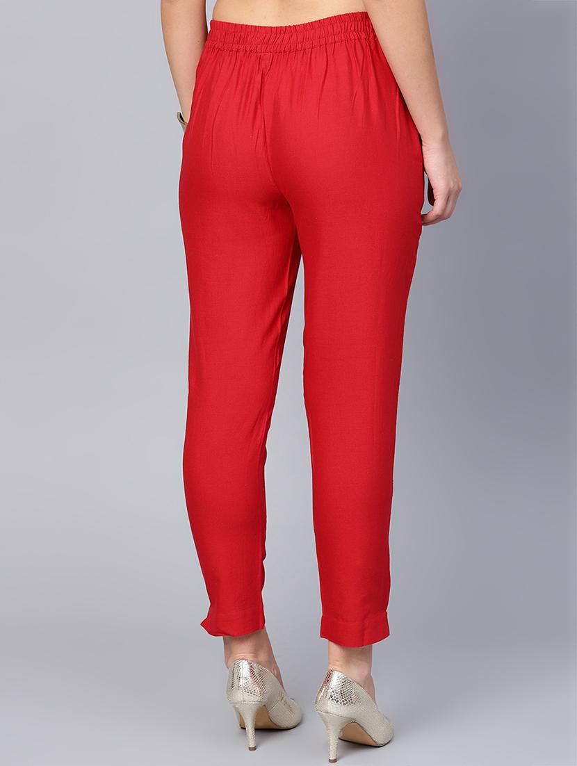 solid straight tapered pant - 16619618 - Zoom Image - 3