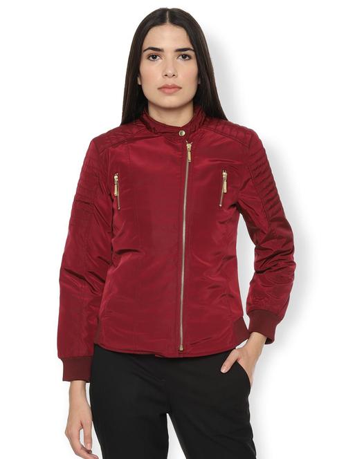 quilted detail bomber jacket - 16619937 - Standard Image - 1