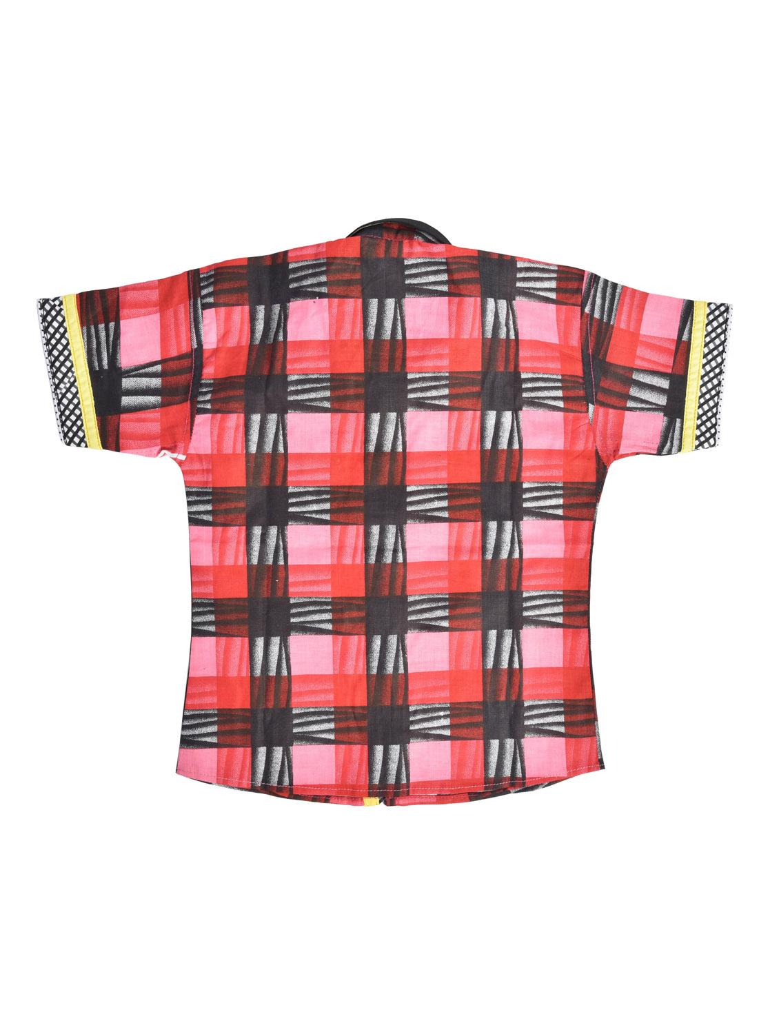 set of 3 multi colored cotton shirt - 16620414 - Zoom Image - 3