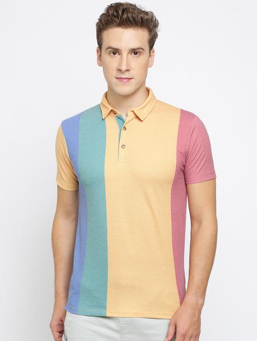multi color block t-shirt - 16629762 - Very Small Image - 1