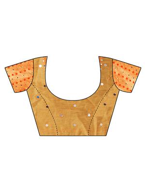 bordered ombre saree with blouse - 16629804 - Standard Image - 3