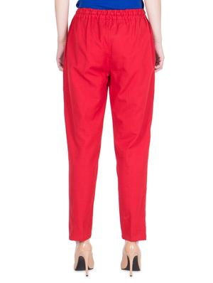 drawstring waist straight palazzo - 16629942 - Standard Image - 3