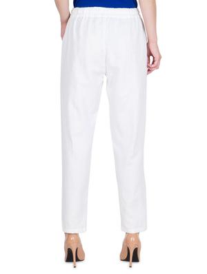 drawstring waist straight palazzo - 16629943 - Standard Image - 3