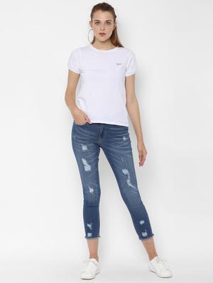 frayed hem distressed jean - 16630134 - Standard Image - 3