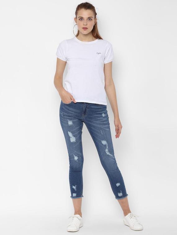 frayed hem distressed jean - 16630134 - Zoom Image - 3