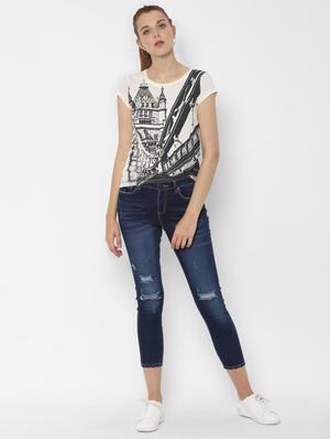 high rise distressed jean - 16630135 - Standard Image - 3