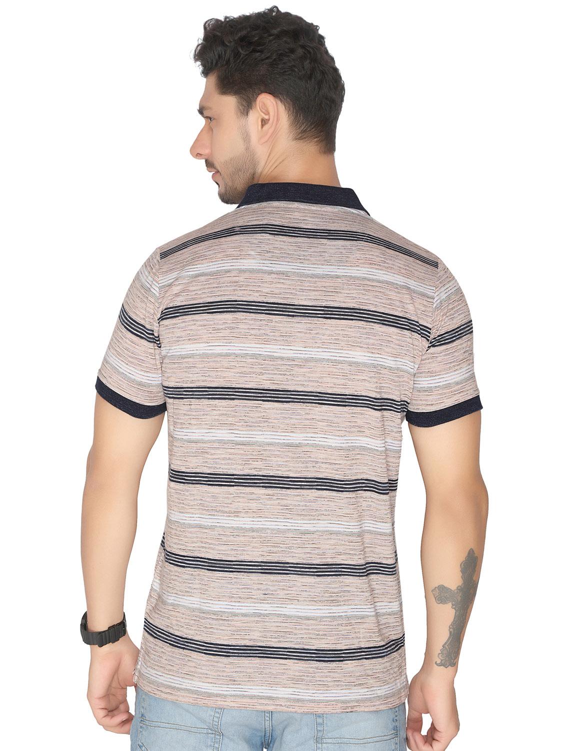 pink striped t-shirt - 16631102 - Zoom Image - 3