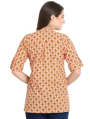 flora a-line kurti - 16631778 - Standard Image - 3