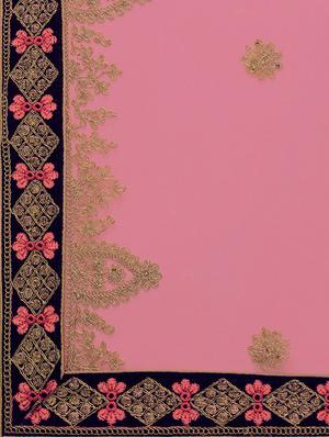 embroidered a-line lehenga - 16632186 - Standard Image - 6