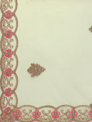 embroidered a-line lehenga - 16632191 - Standard Image - 6
