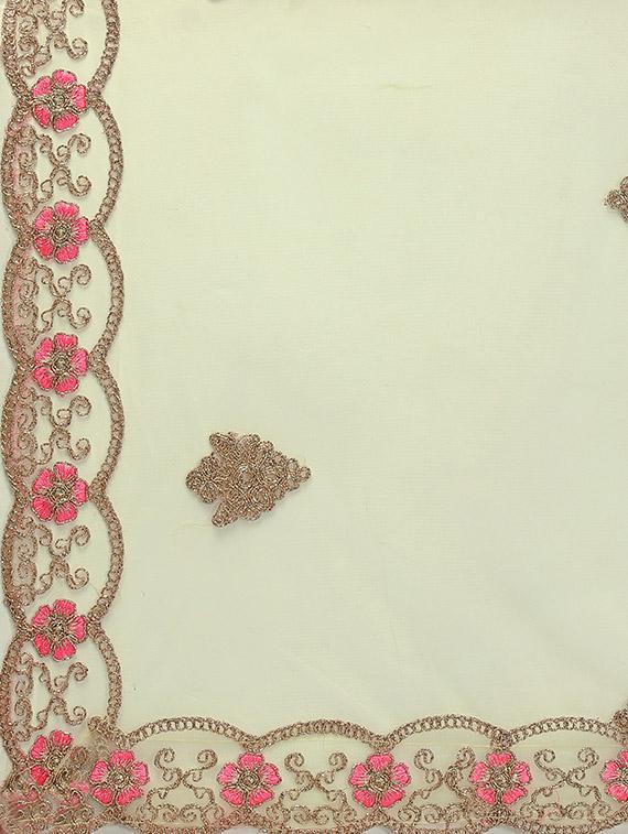 embroidered a-line lehenga - 16632191 - Zoom Image - 6