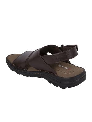brown back strap sandals - 16632423 - Standard Image - 3