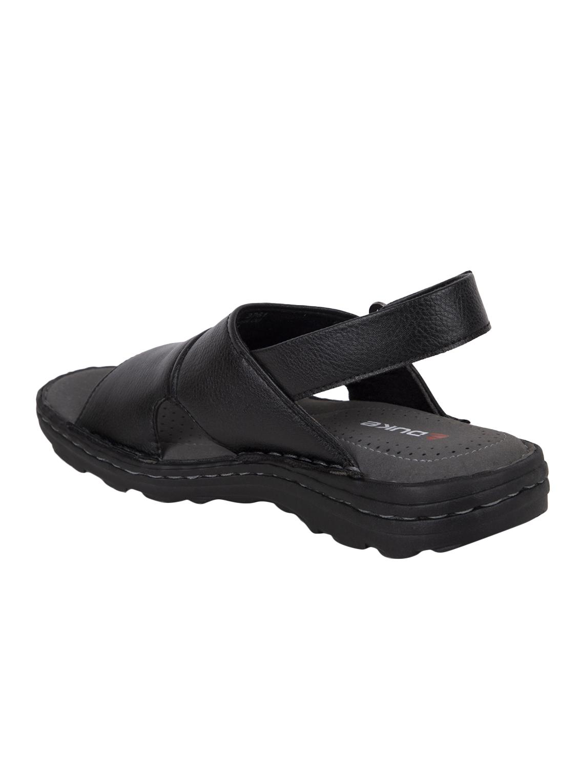 black back strap sandals - 16632425 - Zoom Image - 3