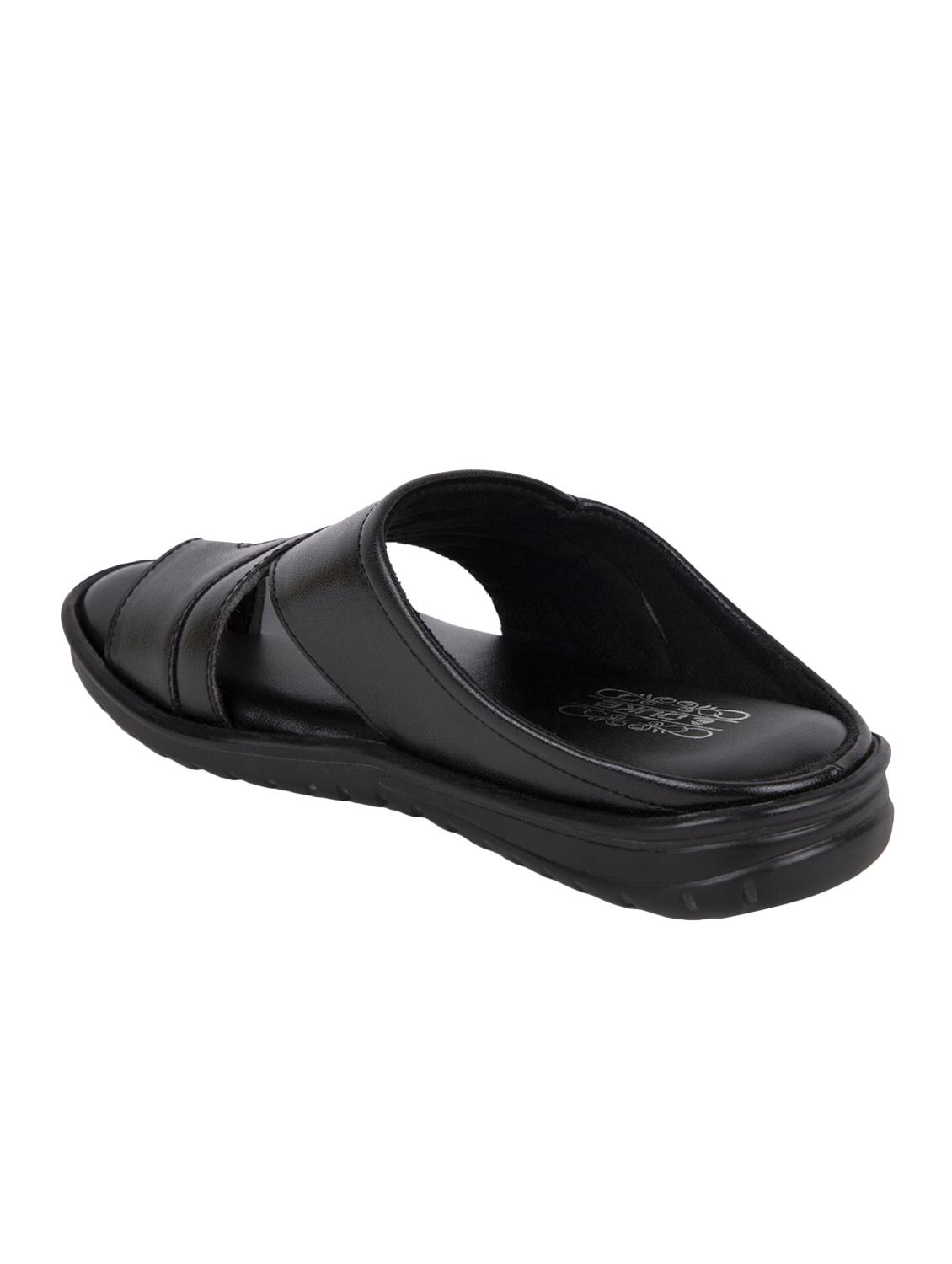 black slip on sandals - 16632429 - Zoom Image - 3